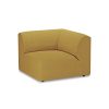 Jax couch: element right end, linen, burnt ochre - Image 2