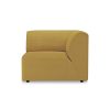 Jax couch: element right end, linen, burnt ochre