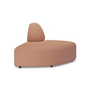 Alternative view of Jax couch: element angle, linen, dusty rose