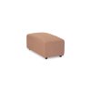 Jax couch: element hocker small, linen, dusty rose - Image 2