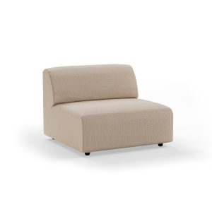 Alternative view of Jax couch: element middle, knotted, beige