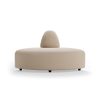 Jax couch: element angle, knotted, beige