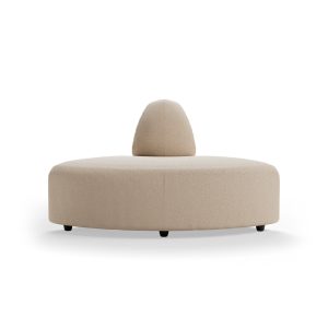 Jax couch: element angle, knotted, beige