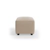 Jax couch: element hocker small, knotted, beige