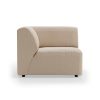 Jax couch: element left end, knotted, beige