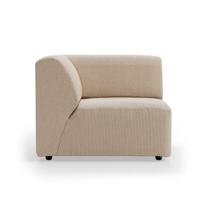 Jax couch: element left end, knotted, beige