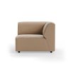 Jax couch: element right corner, knotted, sand