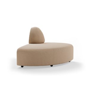 Alternative view of Jax couch: element angle, knotted, sand