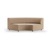 Jax couch: element round, knotted, sand