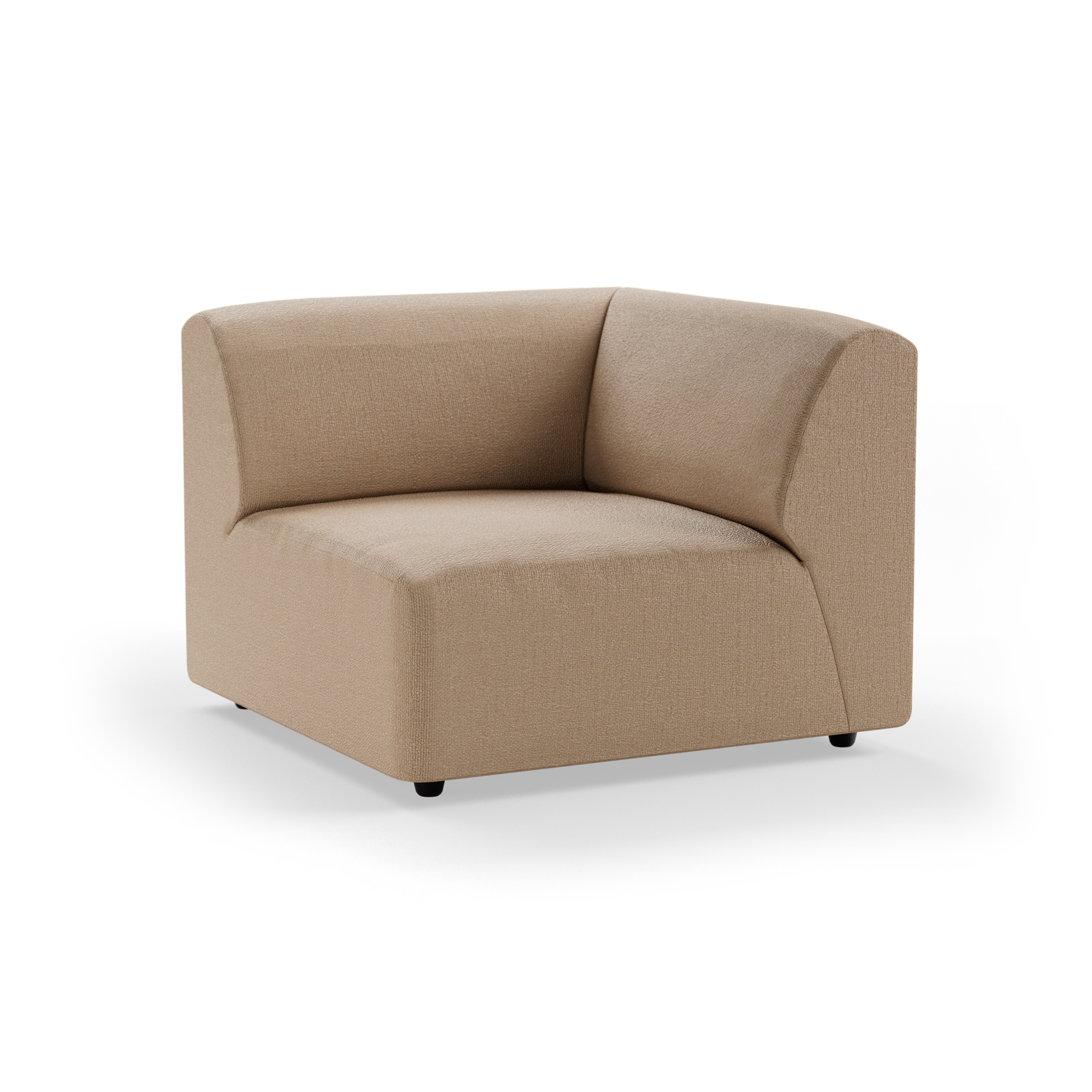 Jax couch: element right end, knotted, sand - Image 2