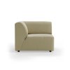 Jax couch: element left corner, knotted, sage