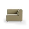 Jax couch: element right corner, knotted, sage