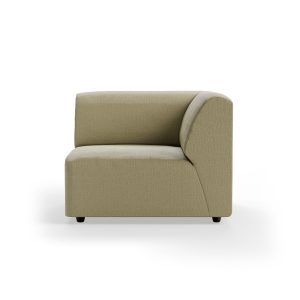 Jax couch: element right corner, knotted, sage