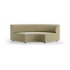 Jax couch: element round, knotted, sage