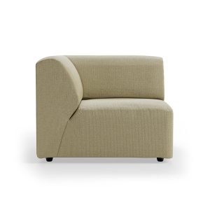Jax couch: element left end, knotted, sage