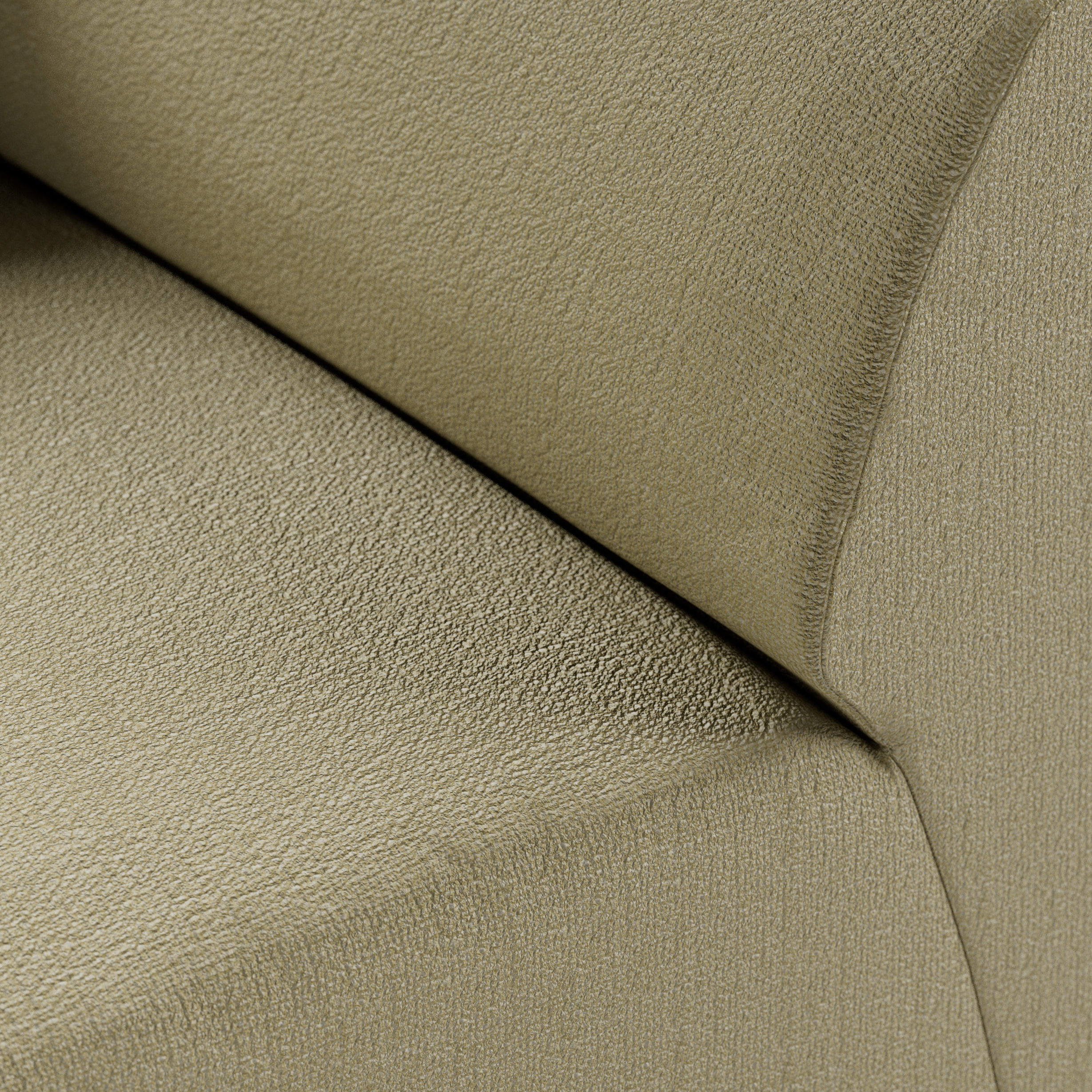 Jax couch: element right end, knotted, sage - Image 3