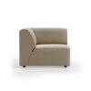 Jax couch: element left corner, deco, pebble