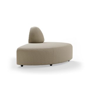 Alternative view of Jax couch: element angle, deco, pebble