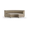 Jax couch: element round, deco, pebble