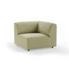 Jax couch: element right corner, deco, sage - Image 2