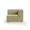 Jax couch: element right corner, deco, sage
