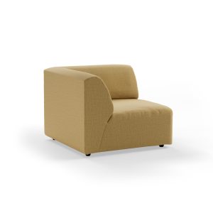 Alternative view of Jax couch: element left corner, cocoon, beige