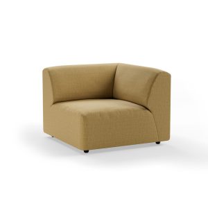 Alternative view of Jax couch: element right corner, cocoon, beige