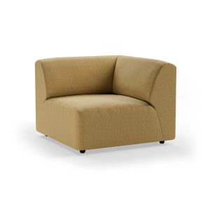 Alternative view of Jax couch: element right end, cocoon, beige