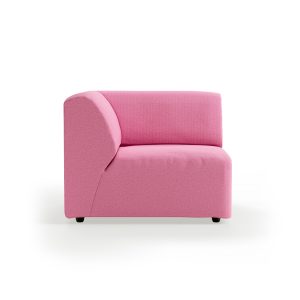 Jax couch: element left corner, cotton, candy