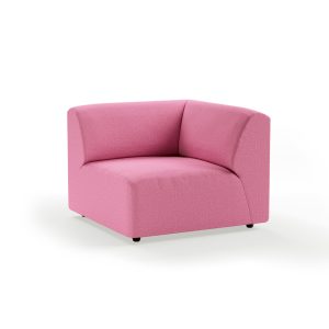 Alternative view of Jax couch: element right corner, cotton, candy