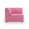 Jax couch: element left end, cotton, candy