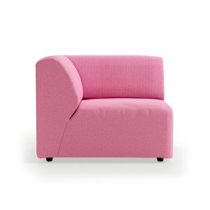 Jax couch: element left end, cotton, candy