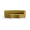 Jax couch: element round, royal velvet, thai curry