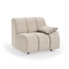 Wave couch: element right low arm, pure, ivory - Image 2