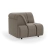 Wave couch: element left high arm, pure, earth - Image 2