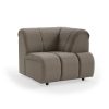 Wave couch: element right high arm, pure, earth - Image 2