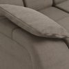 Wave couch: element left low arm, pure, earth - Image 3