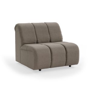 Alternative view of Wave couch: element middle, pure, earth