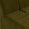 Wave couch: element middle small, royal velvet, olive - Image 3