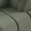Wave couch: element right high arm, linen, army green - Image 3