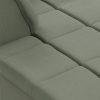 Wave couch: element left divan, linen, army green - Image 3