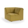 Wave couch: element corner, linen, burnt ochre - Image 2
