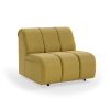 Wave couch: element middle, linen, burnt ochre - Image 2