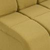 Wave couch: element middle, linen, burnt ochre - Image 3