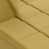 Wave couch: element left divan, linen, burnt ochre - Image 3