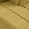 Wave couch: element right divan, linen, burnt ochre - Image 3