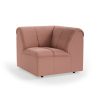 Wave couch: element corner, linen, dusty rose - Image 2