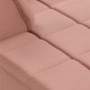 Wave couch: element left divan, linen, dusty rose - Image 3