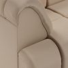 Wave couch: element left high arm, knotted, beige - Image 3