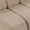 Wave couch: element middle, knotted, beige - Image 3